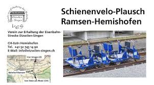 Schienenvelo Museumsbahn Etzwilen Ausflug Singen Museum