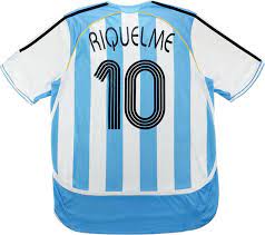 2020 2021 panini megacracks la liga villarreal riquelme marcos. 2005 07 Argentina Home Shirt Riquelme 10 Excellent M Classic Retro Vintage Football Shirts