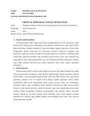 Bagian utama sebuah makalah dapat dirancang seperti gambar 1. Telaah Jurnal Penelitian Telaah Jurnal Penelitian Pendahuluan Metode Pencarian Literatur Pada Telaah Jurnal Ini Reviewer Menggunakan Google Scholer Course Hero