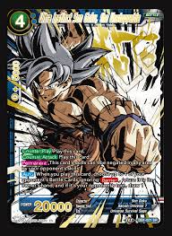 Goku fires an angry kamehameha. Special Anniversary Box Dragon Ball Super Card Game Facebook