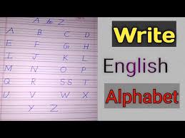 Why is tracing beneficial for toddlers ? A To Z How To Write Capital Letter In Four Lines Writing English Alphabet Beginners For Kids Youtube