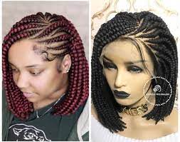 Cornrow Bob Elise In 2021 Braided Cornrow Hairstyles Hair Styles Braids For Black Hair