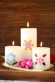 13,000+ vectors, stock photos & psd files. Pressed Flower Candle Craft With Video Sugar Spice And Glitter