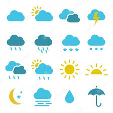 Enter the name of the city, postcode or airport location. Free Vector Coloured Weather Icons Collection
