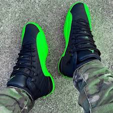 Kick Supply On Instagram Black And Green Or Black And Yellow In 2020 All Black Sneakers Sneaker Head Black N Yellow