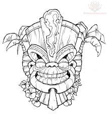 Check out our awesome hawaiian tiki mask printble coloring pages for kids of all ages and download them for free. Tiki Mask Coloring Page Coloring Home