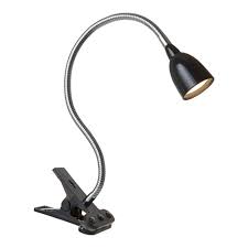 Newhouse Lighting 21 In Black Led Clamp Desk Lamp Light Nhclp Led Blk The Home Depot