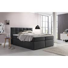 Bei diesem 7cm hohen kaltschaum topper handelt es sich um einen hochelastischen schaum der ein hohes maß an punktelastizität bietet. Boxspringbett Bea 180x200 Cm Anthrazit H2 H3