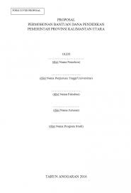 Amin serang, 03 februari 2020 Contoh Proposal Bantuan Dana Pendidikan S1 Coretan