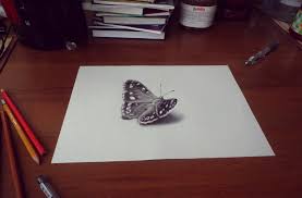 It will open in a new tab. Butterfly 3d By Sany Lebedev On Deviantart 3d Pencil Drawings Artist Inspiration Mediums Of Art