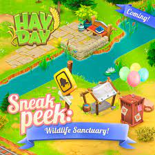 In todays video i will talk about the sanctuary. Hay Day Sneak Peek 1 Wildlife Sanctuary Collect Puzzle Pieces To Unlock New Animals In This Area Facebook