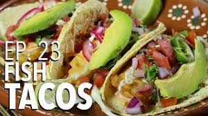 The mixture should be slightly chunky. Baja Fish Tacos Tacos De Pescado Estilo Ensenada Caballeros Pobres Youtube