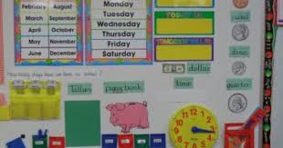Back To School Calendar Math Math Focus Walls First Grade Classroom