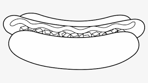 For boys and girls, kids and adults, teenagers and toddlers, preschoolers and older kids at school. Hot Dog Colorable Lineart Hot Dog For Coloring Hd Png Download Transparent Png Image Pngitem