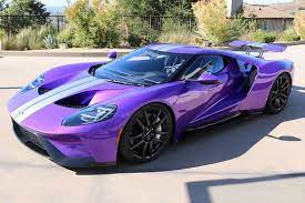 This Purple Ford Gt Might Just Be The Best Yet Carscoops Ford Gt New Sports Cars Sports Cars