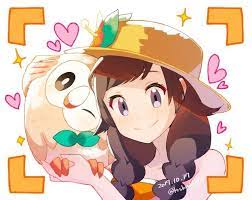 Pin By Tris Panda Queen On Pokemon Rowlet Pokemon Alola Pokemon Pokemon