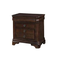 Bookcases by picket house furnishings. Picket House Furnishings Brinley 3 Drawer Cherry Nightstand Cn600nso The Home Depot