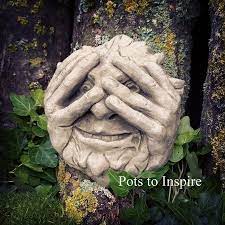 Maybe you would like to learn more about one of these? Sparta Peeping Green Man Plaque Stoneware Garden Ornament Woodside Garden Centre Pots To Inspire