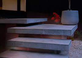 09 575 3141 Landscape Stairs Concrete Front Steps Floating Stairs