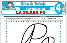 More images for imagenes con la silaba po » La Silaba Po Para Ninos De Cuatro Anos Fichas De Trabajo