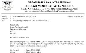 Yang terhormat bapak kepala sekolah sma harapan. Pelepasan Siswa Kelas Xii Sman 1 Cirebon Tp 2012 2013 Part 2 Surat Pemberitahuan Yandriana Inspiring Teacher