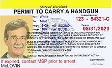 Within the first 30 days of completing the initial certification, a person must complete an additional 16 hours of training. Gun Laws In Maryland Wikipedia