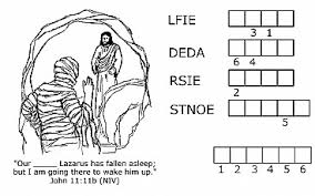 All page numbers and citation info for the quotes below refer to the vintage edition of crime and. Jesus Raises Lazarus Coloring Page Sermons4kids