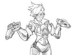 Rich S On Twitter Overwatch Drawings Overwatch Tracer Overwatch