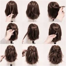 That's all you need for this simple shorter look. Simple Hairstyles For Short Hair