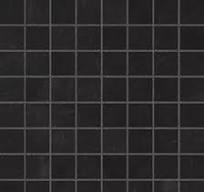 Time Mosaic Natural Rectified Double Loaded Black Porcelain Floor and Wall  Tile 300x300 (35x35)mm
