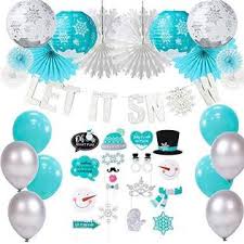 International falls, mn, is ranked as one of the 10 coldest places on earth. Easy Joy Winter Wonderland Themed Party Decoration Let It Snow Banner Snowman Photo Booth Props Snowflake Paper Lanterns Baby Shower