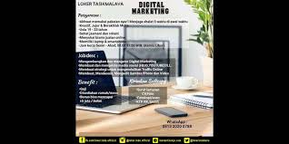 Selasa, juni 1, 2021 posted by : Lowongan Kerja Digital Marketing Untuk Akhwat Di Pt Kampung Tahfidz Tasikmalaya Menantisenja Com