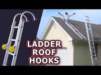 Ladder Roof Hooks UNBOXING & REVIEW Qualcraft Acro Hug Flight Climb Safely  Repair Asphalt Shingles