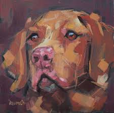 Cathleen Rehfeld Daily Painting Phoebe Sold Dog Paintings Canine Art Animal Paintings