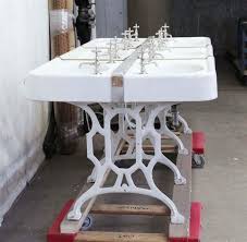 1910 six unit school gang bathroom sink