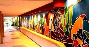 giojules features of hotel ibo lele in petion ville haiti wallart restaurant decor beautiful landscaping haiti