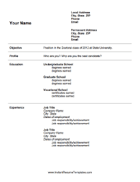How to list a master's degree you just started on a resume. Graduate School Admissions Resume Template