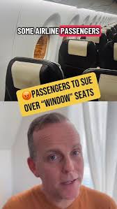 #Delta & #United Airlines to face lawsuits over windowless window seats (+  fees for those seats) #travel