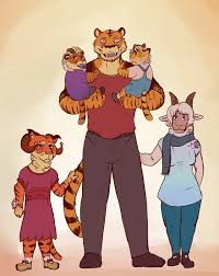 Bill Els Family Portrait Colorized Beastars In 2020 Anime Furry Furry Art Anime Funny