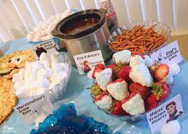 Disney Frozen Party Food Menu Frozen Party Food Disney Frozen Party Food Frozen Birthday Party Food