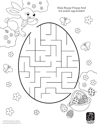 Add An A Maze Ing Addition To Your Easter Basket Free Printables Beyond The Toy Chest Easter Kids Easter Coloring Pages Easter Preschool