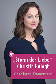 Zeit, einen rückblick auf alle bisherigen traumpaare zu werfen. Sturm Der Liebe Was Christin Baloghs Traummann Ausmacht Sturm Der Liebe Traummann Darstellerin