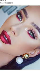 Pin By Anya Megeath On Make Up Hair Burgundy Makeup Red Lip Makeup Burgundy Makeup Look