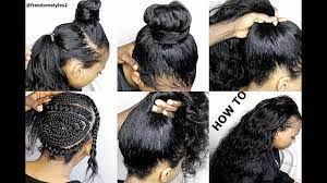 Curly weave sew in are great if you're looking to grow out or improve the condition of your natural hair. How To Do Natural Looking Sewin Weave Very Natural Looking Youtube