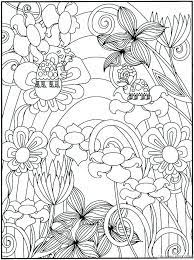 Find more free printable spring coloring page for adults pictures from our search. Adult Coloring Pages Spring Scenery For Adults Printable 2020 075 Coloring4free Coloring4free Com