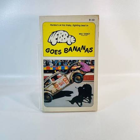 Herbie goes Bananas by Joe Claro 1980 Paperback-Reading Vintage