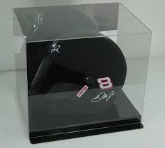 The antique mahogany full size helmet display case features a 1/8″ thick clear acrylic removable lid. Full Size Nascar Nhra Cart Racing Helmet Display Case Ebay