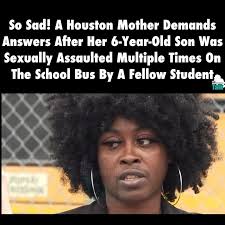 TNHT Staff: @therealmeche_, —————————————————————, Neighbors, this is so  sad! A Houston mother is demanding answers from a local school district  after it was revealed that her 6-year-old son was being ...