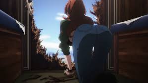 anna schneider, takt op. destiny, highres, 1girl, all fours, ass, ass  focus, ponytail, red hair - Image View - | Gelbooru - Free Anime and Hentai  Gallery
