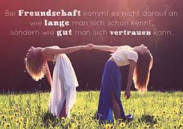 Freundschaft Ist Vertrauen Freundschaftkarten Echte Postkarten
